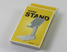 Folding Plastic Mobile Phone Holder Adjustable Cellphone Accessories Portable Extend Stand Universal Mount for Tablets Smartphones3163726