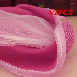 Laundry Bags 1/2PCS Triangle Bra Wash Bag Lady Women Underwear Washing Machine Protection Net Mesh Lingerie Hosiery
