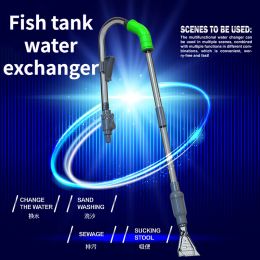 Tools Water Changer Aquarium Cleaning Tools Easy Change Syphon Duck Bill Sucking Dirt Fish Aquatic Pet Supplies Products Home Garden