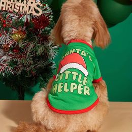 Christmas Graphic Shirt, Pet T-shirt, Clothes Festival for Small Dog Clothing