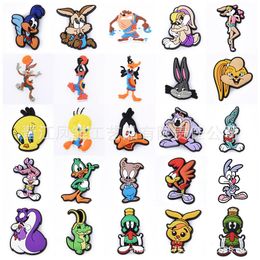 movie film tv rabbit bunny Anime charms wholesale childhood memories funny gift cartoon charms shoe accessories pvc decoration buckle soft rubber clog charms