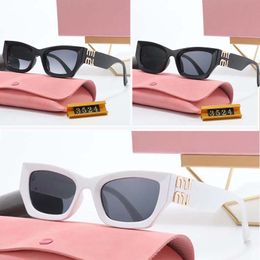 2024 sunglasses designer womens sunglasses oval frame glasses UV Legs Letter eyeglass luxury black sunglasses man with box sunglasses for woman popular eyewear