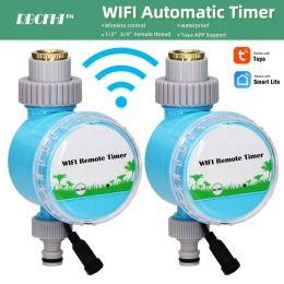 Timers WIFI Cellphone Remote Controller Garden Water Timer Tuya APP Automatic Irrigation Artefact Waterproof Smart Home Timed sprinkler