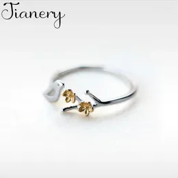 Cluster Rings JIANERY Exaggerated Personality Bird For Women Wedding Jewellery Adjustable Antique Finger Ring Anillos