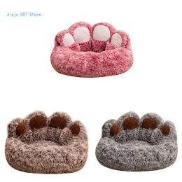 Mats Dog Cushion Winter Indoor Sleeping Bed for Puppy Pet Antislip Couch Bed Mattress Soft Resting Bed for Small Medium Cat C9GA