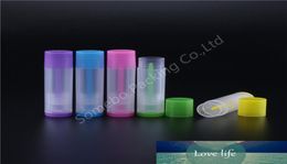 100pcs 5G Lip Balm Tubes Empty Plastic Lip Balm Lipstick Tube Chapstick Containers Containers for Handcraft DIY 5 Color3401658