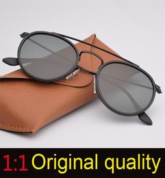 Designer Sunglasses 3647 Model Top Quality Sunglasses Des Lunettes De Soleil with Black or Brown Leather Case Clean Cloth Ret2218217