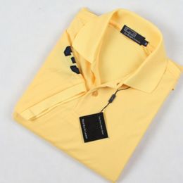 Designer 2024 Polo Shirt Men High Quality Big Horse Embroidery LOGO Short Sleeve Summer Casual Cotton Polo Shirts Mens