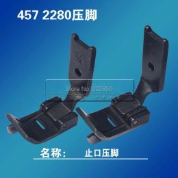 Machines Presser Foot With Cutter,457 2280,Industrial Zigzag Machine Parts,Brand New For Singer,Juki,Brother,PFAFF,Jack,Consew,Toyota...