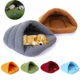 Pens Dog Bed 4 Different Size Small Dog Cat Sleeping Bag Puppy Cave Bed Soft Fleece Winter Warm for Cats Sleeping Bag Nest Cave Bed