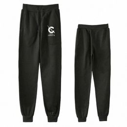 fi CRAVITY Kpop Harem Pants Black White Korean Style Hip Hop Men Women Lg Loose Sports Pant Trousers Streetwear Plus Size u7AU#