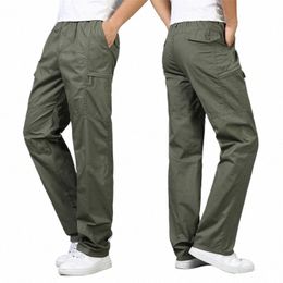 2023 Autumn Fi Men Pants Casual Cott Lg Pants Straight Joggers Homme Big Size 5XL Comfortable Loose Trousers for Men K2c3#