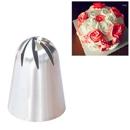 Baking Tools #903 Large Rose Pastry Nozzles Stainless Steel Cake Fondant Decorating Tips Sugarcraft