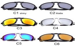 Classic Cycling Sunglasses Dazzle Colour Mens Sun Glasses in USA Black Green Dark Lens Suqare Designer Sunshades Outdoor Motorcycle9384543