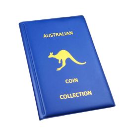 Albums Collection Coin Albums Booklet Hot Stamping Patterns Display Storage Case for Coins Pennies Quarters