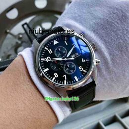 Watches For Men Excellent Luxury Watch Colour Men Watch 43mm Stainless Steel Sapphire Leather Strap Automatic Mechanical Watches Wristwatches