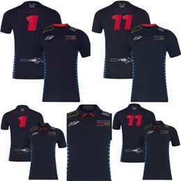 2024 F1 Team T-shirt Formula 1 Racing 1 and 11 Driver Fans Polo Shirts T-shirt New Season Race Sports Mens Women T-Shirts Jersey