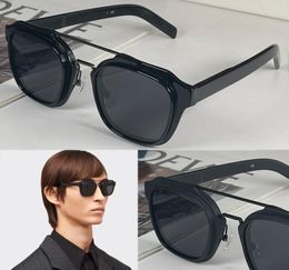 Official website The new Occhiali Eyewear Collection Sunglasses SPR 07 feature square front modern feel frame made of a refined co4180534