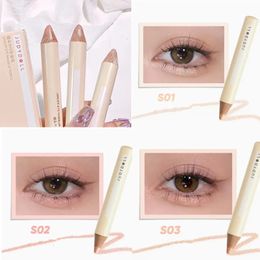 Judydoll Lying Silkworm Pen Matte Eyeliner Gel Pen Makeup Glitter Eyeshadow Stick Nude Shadow Waterproof Highlight Pen 240313