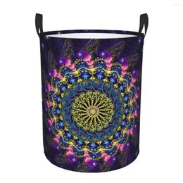 Laundry Bags India Mandala Zen Buddha Hamper Large Storage Basket Girls Boys Toy Organizer