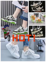 20214 Designer Shoe Lace Up Fashion Platform Sneakers Men Black White Mens Womens Casual Shoes GAI Size 35-45 Dress Shoes UNISEX Free Shipping