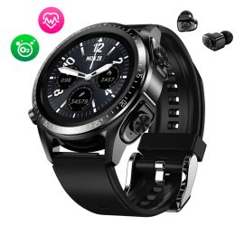 Wristbands Women Watch TWS Bluetooth Headset 2 in 1 Men Sports Smart Watch with Fitness Tracker Heart Rate Blood Pressure For Android IOS