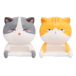 Holders Toilet Roll Paper Holder Towel Resin Cat Shape Storage Rack Hanging Shelf for Kitchen Bathroom Paper Holders Tissue Accessories