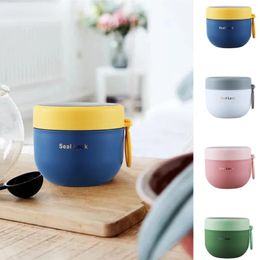 Spoons Soup Cup Leak Proof Large Capacity Insulated Jar Containers For Kids Adults With Foldable Spoon End Table Doilies