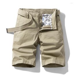 Men's Shorts Summer Cargo Multi Colours Loose Straight Casual All-Match Middle Pants Trendy Mountaineering