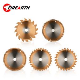 Parts 160mm Tct Circular Saw Blade 16/24/30/48/60/80t Ticn Coated Cutting Disc Woodworking Saw Blade for Wood Plastic Acrylic