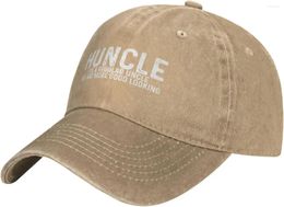 Ball Caps Huncle Like A Regular Uncle But Way More Good Looking Hat For Men Dad Adjustable Cap
