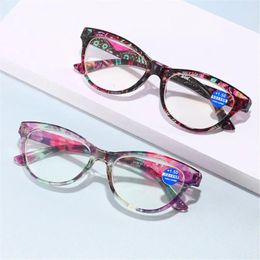 Sunglasses Women Fashion Anti Blue-ray Reading Glasses Ultralight PC Frame Presbyopic Eyeglasses Far Sight Eyewear Vision Care 10- 40