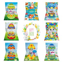 Stitch Diamond painting set Handmade festival greeting postcard DIY Easter cards gift for kids 5D diamond painting Thank you card
