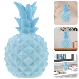 Decorative Figurines Decor Pineapple Ornament Home Office Gift Resin Figurine Craft Small Statue