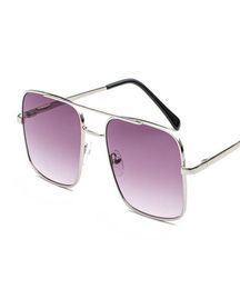 gold rectangular sunglasses men 2019 metal frame men retro shades square sun glasses for women retro uv400 clear lens2674529