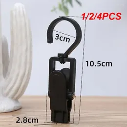 Hangers 1/2/4PCS Laundry Hooks Clip Super Strong Plastic Swivel Hanging Curtain Clips Clothes Pins Beach Towel Clamp Movable Hanger F26