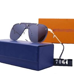Designer Brand Sunglasses Designers Sunglass Top Quality Eyeglass Women Men Glasses Womens Full Frame UV400 Lens Unisex with Box 239261PE