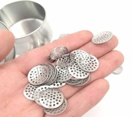 8mm 12mm 15mm 16mm Titanium Stainless Steel Pipe screens Bowl Screen filters for Smoking Pipes Filter Mesh Tobacco Accessories HWB6464319