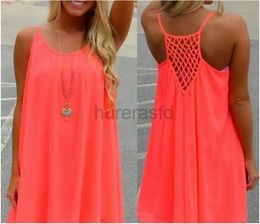 Women's Swimwear Womens beach dress fluorescent womens summer dress womens chiffon voice womens summer dress womens clothing plus size S-5XL 240326