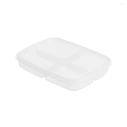 Storage Bottles Keep Your Food Fresh And Easily Accessible With This 4 Grids Container Perfect For Fridge Freezer