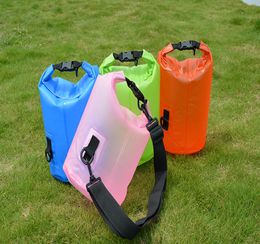 Whole 5L Durable Dry Bag Outdoor Waterproof Bags Folding Portable Bucket bag Drifting Rowing Boat 5676632