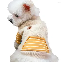 Dog Apparel Warm Sweater Coat Pet Soft And Comfortable Winter Jacket Clothes For Medium Large Small Dogs