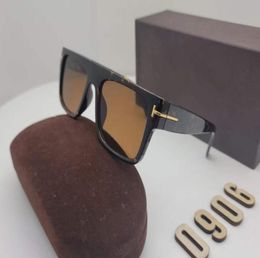 New Sunglasses Man Woman Eyewear Fashion Designer Sun Glasses UV400 Lens 0906 01A Black Smoke 56mm Sunglasses7190922