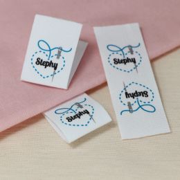 accessories Custom Sewing labels / Brand labels, Custom Clothing Tags, Cotton Ribbon label, Handmade label (FR065)