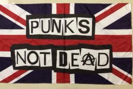 Accessories 3x5ft custom Large Indoor Outdoor with punks Flag custom punks not dead hobby banner flag