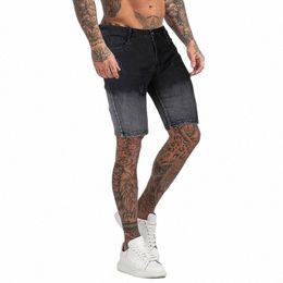 gingtto New Summer Fitn Shorts Slim Fit Short Denim Jean Casual Fi Style traspirante tessuto comodo Dropship dk42 D1Se #