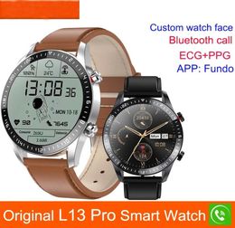 Original L13 Pro Smart Watch Men Bluetooth Call NFC IP67 Waterproof ECG PPG Blood Pressure Heart Rate Fitness Tracker Smartwatch3174618