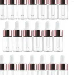 Storage Bottles 20Pcs Dropper Squeezable For Cosmetic Packaging Eye Liquid