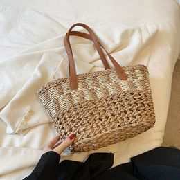 woven bag Spring Summer shoulder bags tote women bag handbags totes lady crossbody letter clutch woven purses