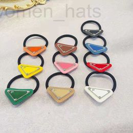 Pony Tails Holder designer Luxury Fashion for Woman Inverted Triangle Letter Designers Jewellery Trendy Personality Hair Clip 3JC4